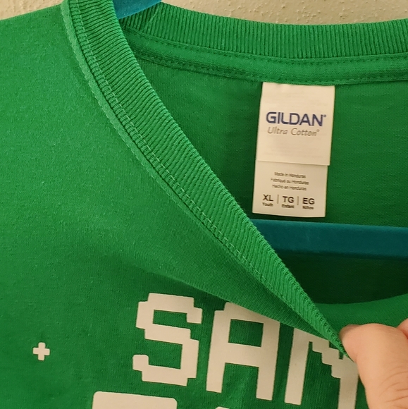 TStars "Santa Paws" long sleeve t-shirt - green - Picture 3 of 7